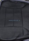 Фотография Чехлы на сидения Поло седан с 2015 г, сплошная спинка - экокожа, Черные