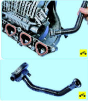 Очистка системы вентиляции картера двигателя Поло седан