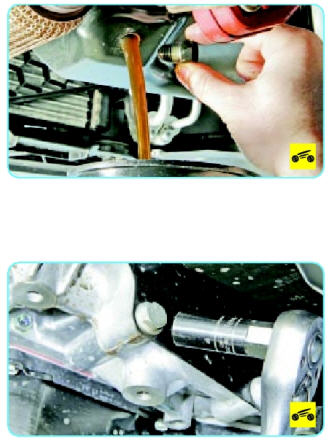 Замена прокладок картера двигателя Поло Седан