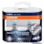 купить Лампа цоколь HB4 NIGHT BREAKER UNLIMITED 2шт Osram фото Лампа цоколь HB4 NIGHT BREAKER UNLIMITED 2шт Osram