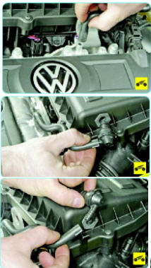 4.1.2. Volkswagen Polo.  Двигатель. Снятие элементов системы вентиляции картера. — «ВАЖНО ВСЕМ» - автотранспортный портал