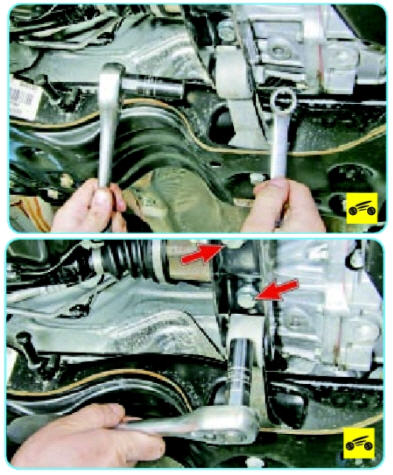 Как проверить опоры двигателя фольксваген поло седан